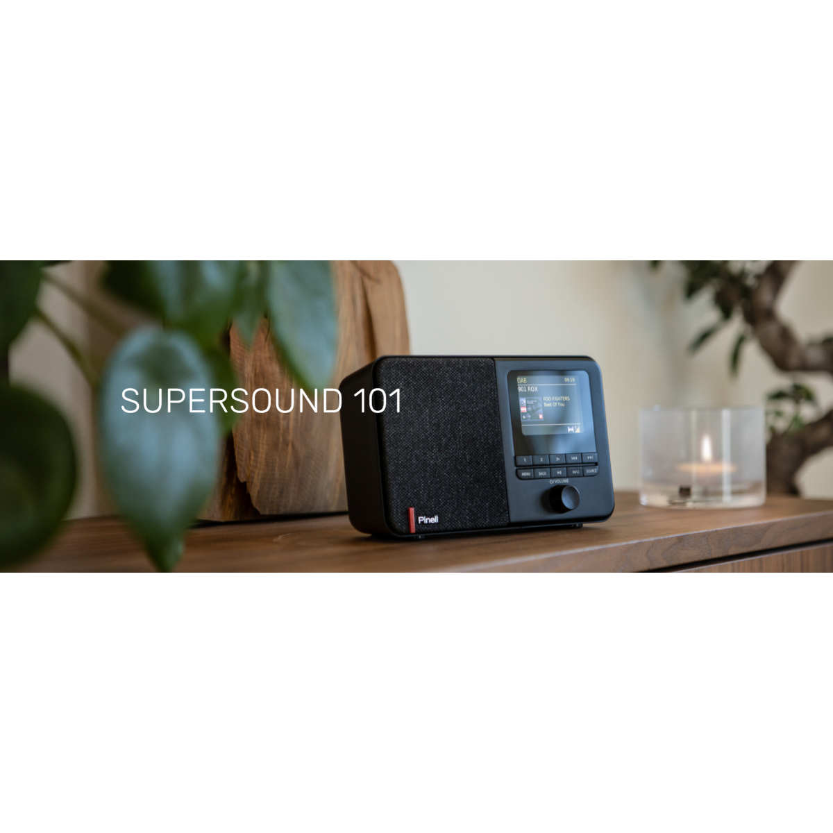 Pinell Supersound 101 Portable digitale radio DAB